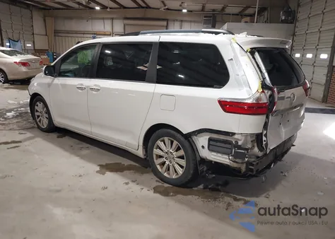 2015 Toyota Sienna Limited Premium 7 Passenger из США, поврежденный, VIN 5TDYK3DC6FS638214